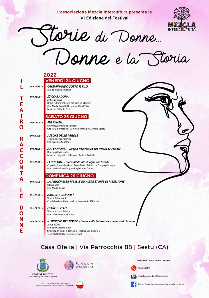 VI Edizione del festival “Storie di Donne… Donne e la Storia”