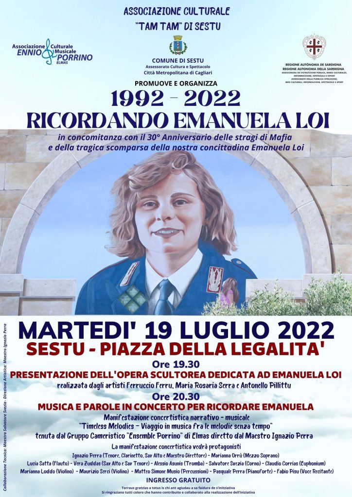 1992 – 2022: Ricordando Emanuela Loi