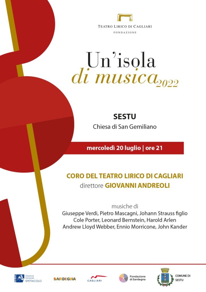 “Un’isola di musica 2022” – Concerto del Teatro Lirico di Cagliari