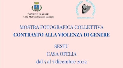 A Casa Ofelia la mostra fotografica contro “La violenza sulle donne” nei giorni 5, 6 e 7 dicembre
