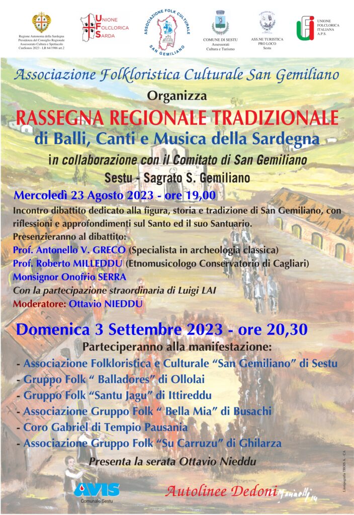 9ª Rassegna regionale di balli, canti e musica tradizionali della Sardegna