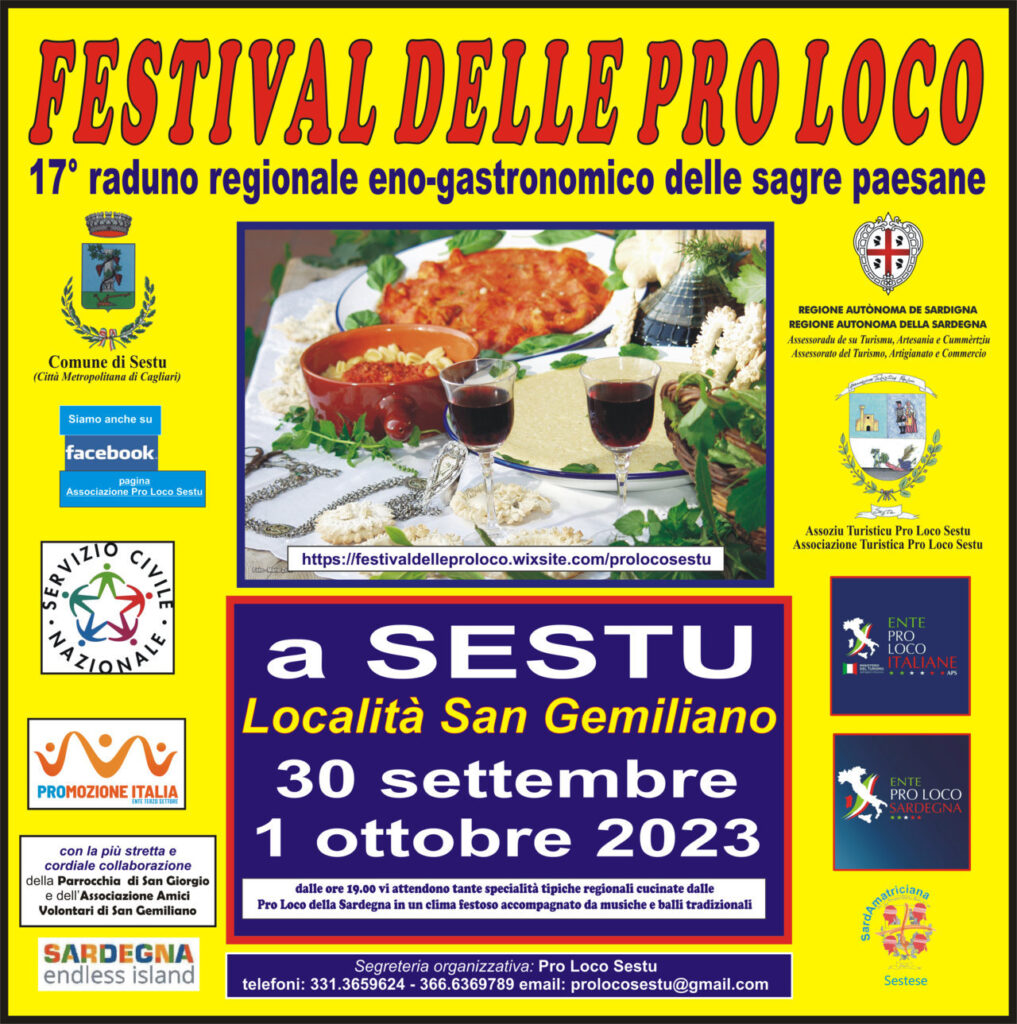 Festival delle Pro Loco – 17° Raduno regionale enogastronomico delle sagre paesane